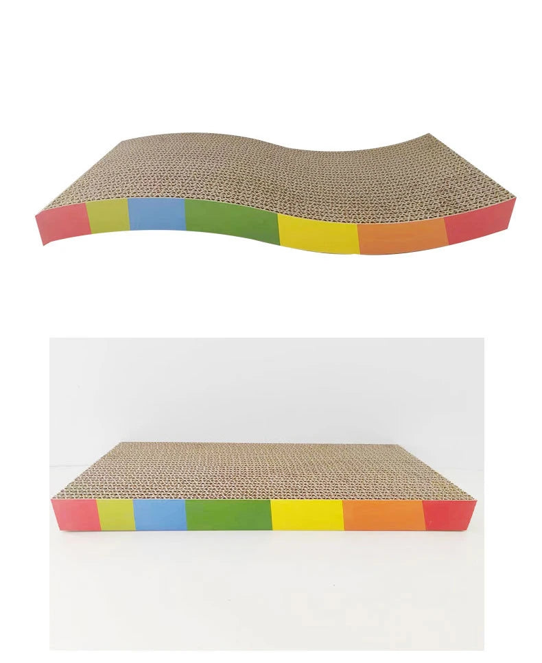 1pc Cat Scratching Board Mat Scraper Claw Paw Toys For Cat Scratcher For Cats Training Grinding Claw Toys Cat Scratch Board