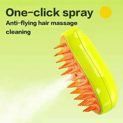 Cat Steam Brush Comb and Massage