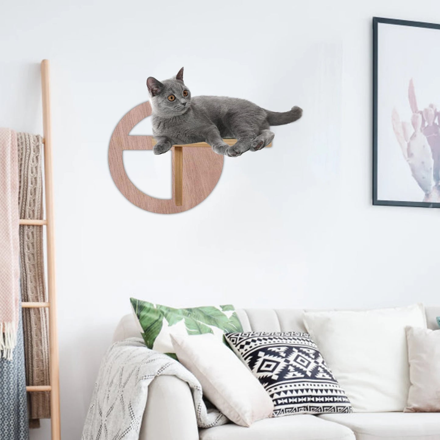 Wall Mounted Cat Ladder