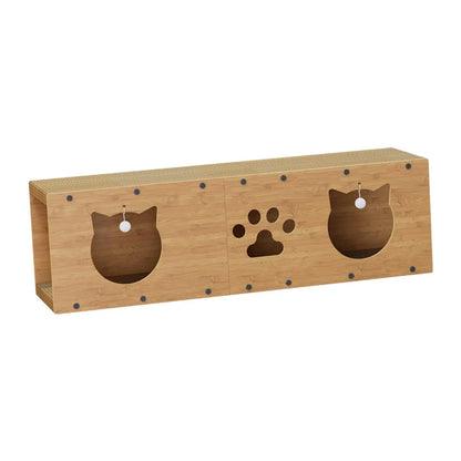 Cat Tunnel Scratcher Furniture Protection for Indoor Cats Interactive Toy