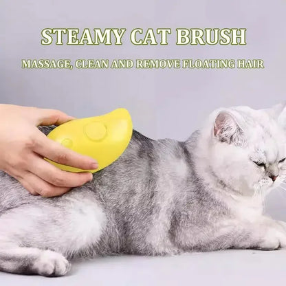 Cat Steam Brush Comb and Massage