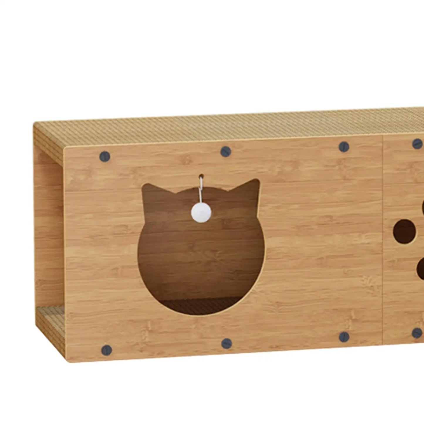 Cat Tunnel Scratcher Furniture Protection for Indoor Cats Interactive Toy