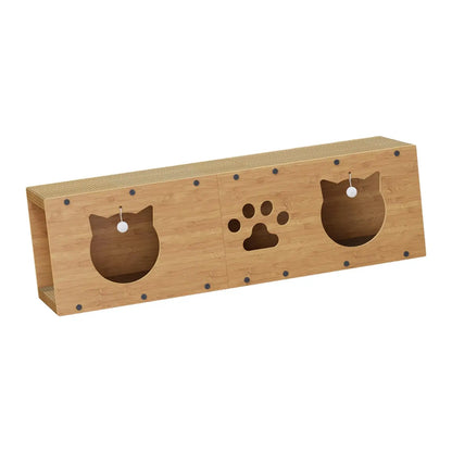 Cat Tunnel Scratcher Furniture Protection for Indoor Cats Interactive Toy