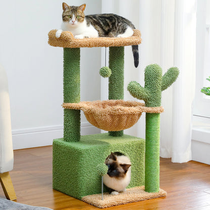 Cactus Cat Tree with Condo